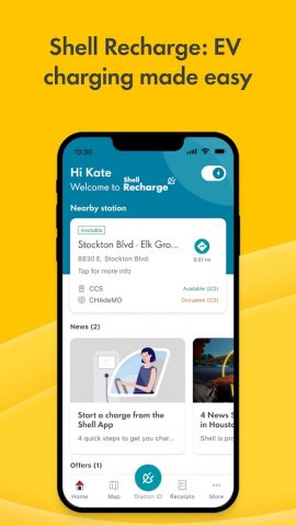 Shell: Fuel, Charge & More для Android — скриншот 4