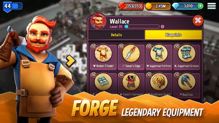 Shop Titans: Crafting Tycoon для Android — скриншот 3