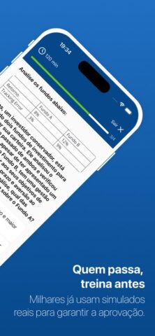 Simulados Anbima для iOS — скриншот 4