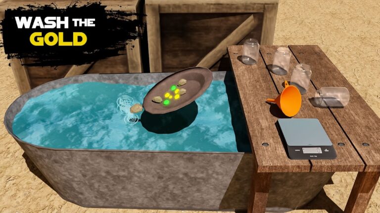 Симулятор добычи золота для Android — скриншот 3