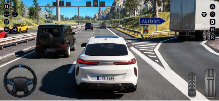 Симулятор вождения машины: EVO для iOS — скриншот 1