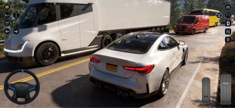 Симулятор вождения машины: EVO для iOS — скриншот 3