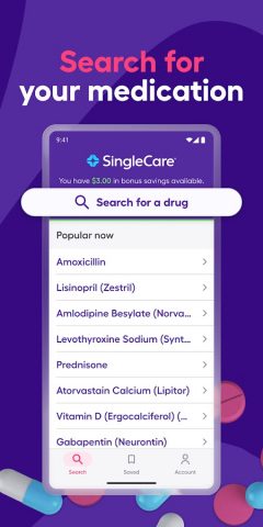 SingleCare — Rx Coupons для Android — скриншот 2
