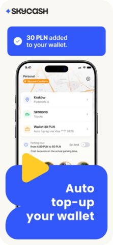 Skycash Parking для iOS — скриншот 4