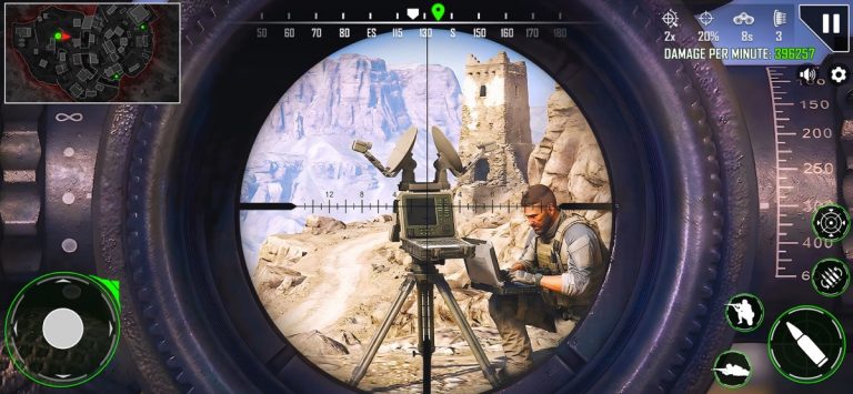 Sniper стрелялки без интернета — скриншот 3