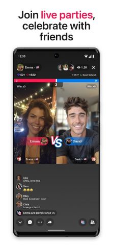 Sociable: Прямые эфиры и чат для Android — скриншот 3