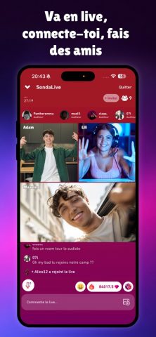 Sondago — Amis & Rencontre ado для iOS — скриншот 3