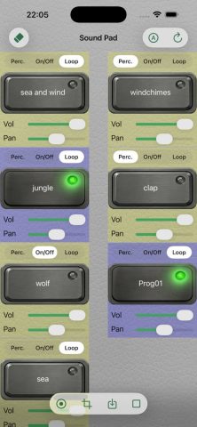 SoundPad Live для iOS — скриншот 2