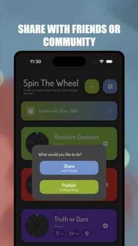 Spin The Wheel — Random Picker для Android — скриншот 4