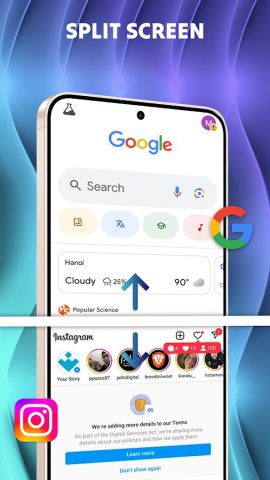 Split Screen & Dual Window — скриншот 1