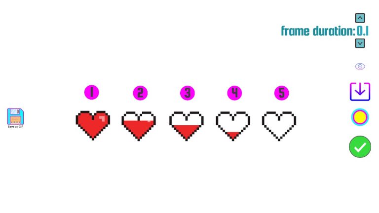 Sprite animation player для Android — скриншот 1