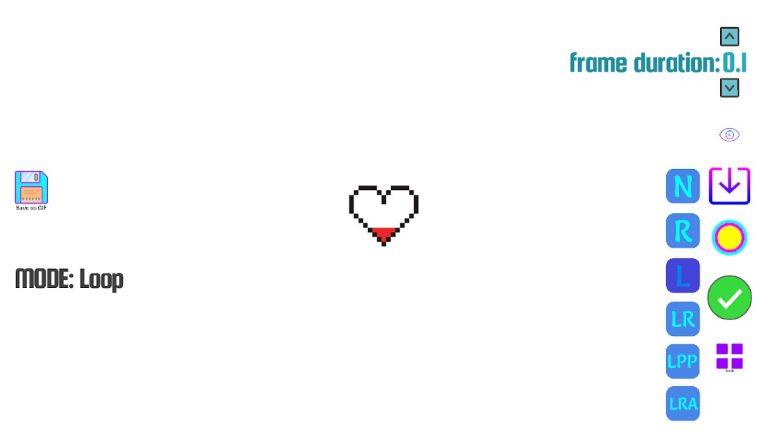 Sprite animation player для Android — скриншот 2