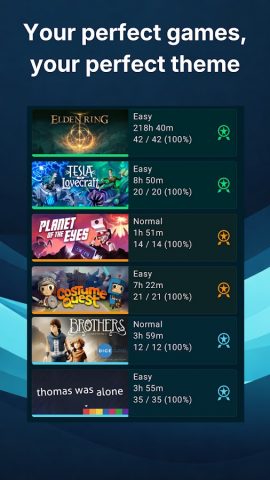 Steam Achievements — Tenacity для Android — скриншот 5