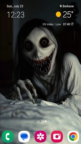 Страшные обои (Offline) для Android — скриншот 1