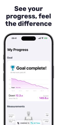 Strength Measurement: Progress для iOS — скриншот 3