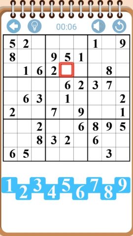 Sudoku Master для Android — скриншот 1