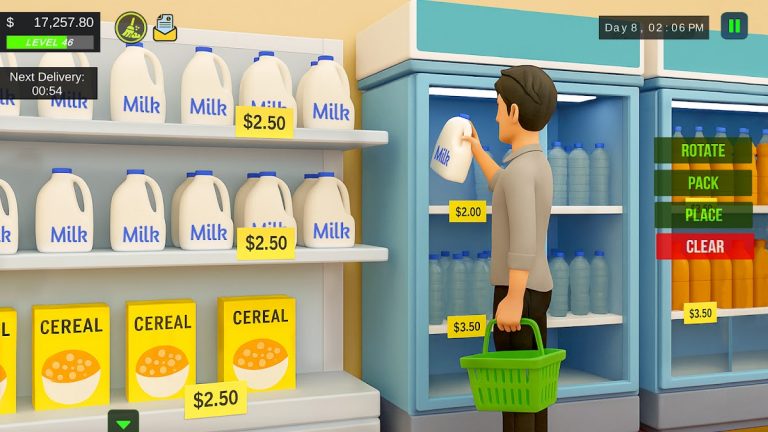 Supermarket Simulator Game — скриншот 1
