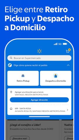 Supermercado Lider App для Android — скриншот 3