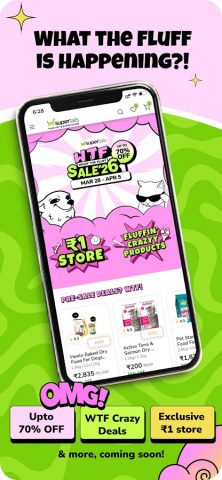 Supertails: Online Pet Shop для Android — скриншот 1