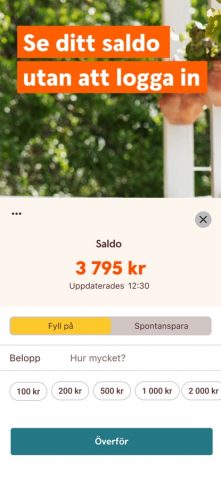 Swedbank privat для iOS — скриншот 2