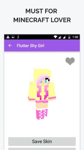 Sweet Pony Skin for Minecraft для Android — скриншот 3