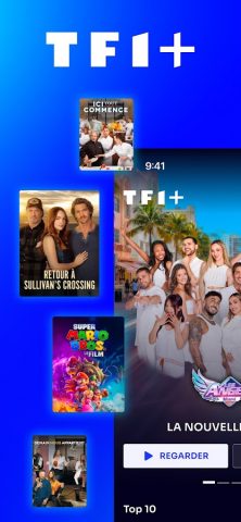 TF1+ : Streaming, TV en Direct для Android — скриншот 1