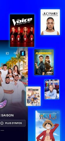 TF1+ : Streaming, TV en Direct для Android — скриншот 2