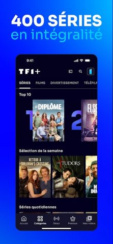 TF1+ : Streaming, TV en Direct для Android — скриншот 3