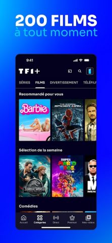 TF1+ : Streaming, TV en Direct для Android — скриншот 4