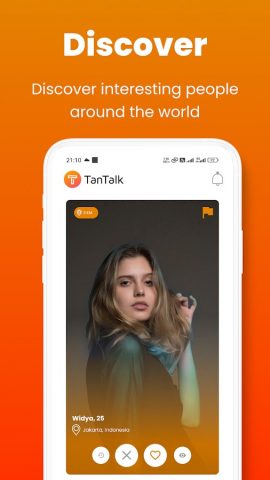 TanTalk Dating App & Chat для Android — скриншот 1