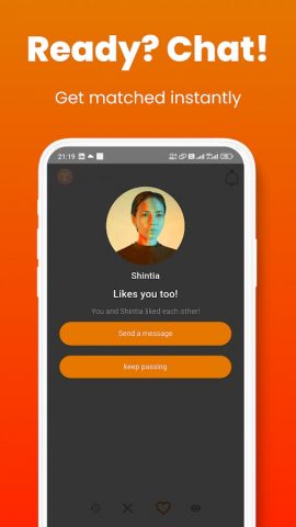 TanTalk Dating App & Chat для Android — скриншот 3
