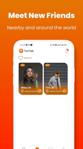 TanTalk Dating App & Chat для Android — скриншот 4