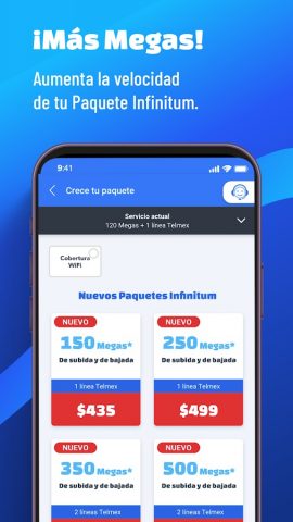 Telmex для Android — скриншот 2