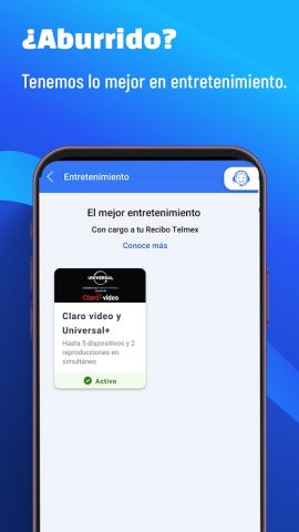Telmex для Android — скриншот 3