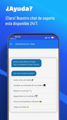 Telmex для Android — скриншот 5