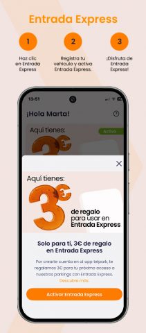 Telpark: Parquímetro y Parking для Android — скриншот 2