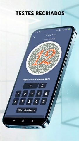 Testes de Visão для Android — скриншот 3