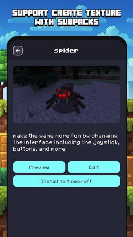 Texture Maker for Minecraft для Android — скриншот 4