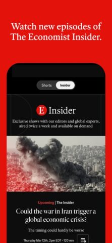 The Economist — News, Podcasts для iOS — скриншот 4