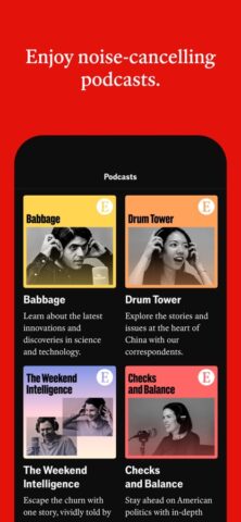 The Economist — News, Podcasts для iOS — скриншот 5