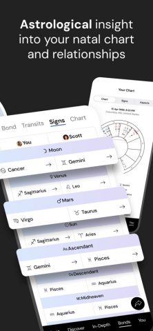 The Pattern: Astrology для iOS — скриншот 3