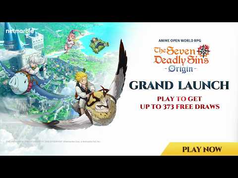 The Seven Deadly Sins: Origin — официальный трейлер