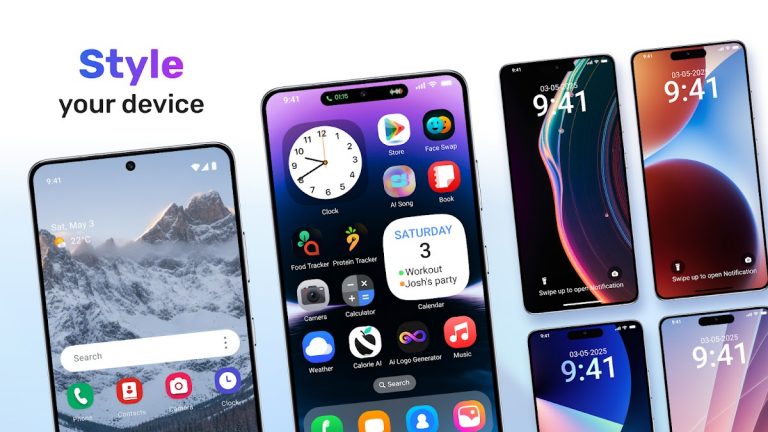 Theme Launcher and Lock Screen для Android — скриншот 2