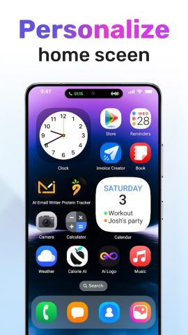 Theme Launcher and Lock Screen для Android — скриншот 4