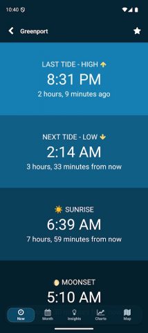 Tides Near Me для Android — скриншот 2