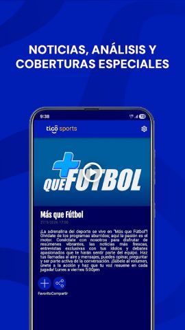 Tigo Sports Honduras для Android — скриншот 5