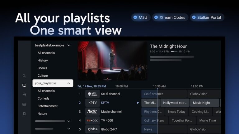 TiviMate IPTV Player — скриншот 2