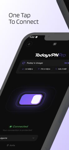 Today VPN — Fast VPN Proxy — скриншот 1