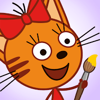 Три Кота: Игра Раскраска для Android