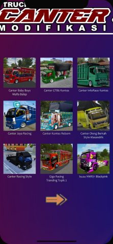 Truk Oleng Canter Modifikasi для Android — скриншот 1